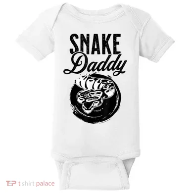 Snake Daddy Father Dad Snake Baby Bodysuit