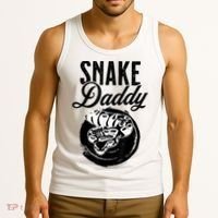 Snake Daddy Father Dad Snake Tank Top thumb 3