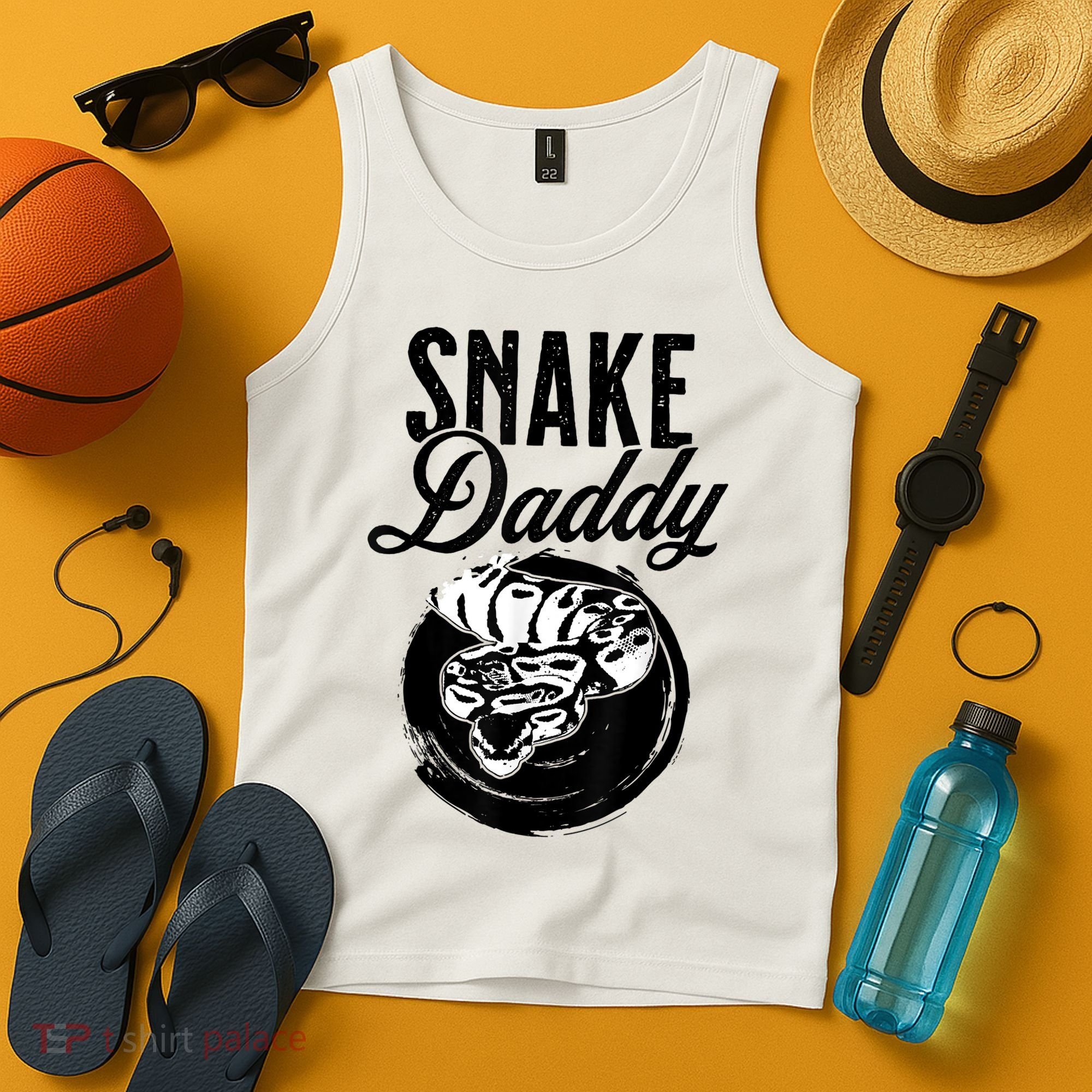 Snake Daddy Father Dad Snake Tank Top