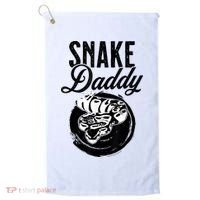 Snake Daddy Father Dad Snake Golf Towel thumb 0