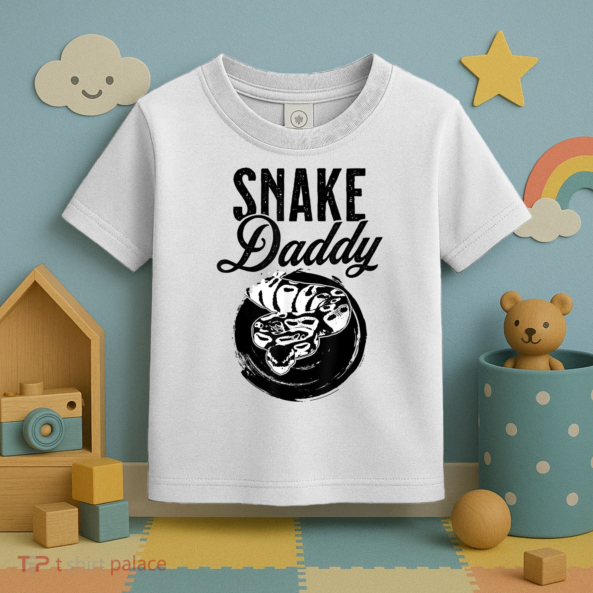 Snake Daddy Father Dad Snake Toddler T-Shirt