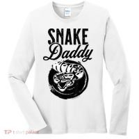 Snake Daddy Father Dad Snake Women's Long Sleeve Shirt thumb 0