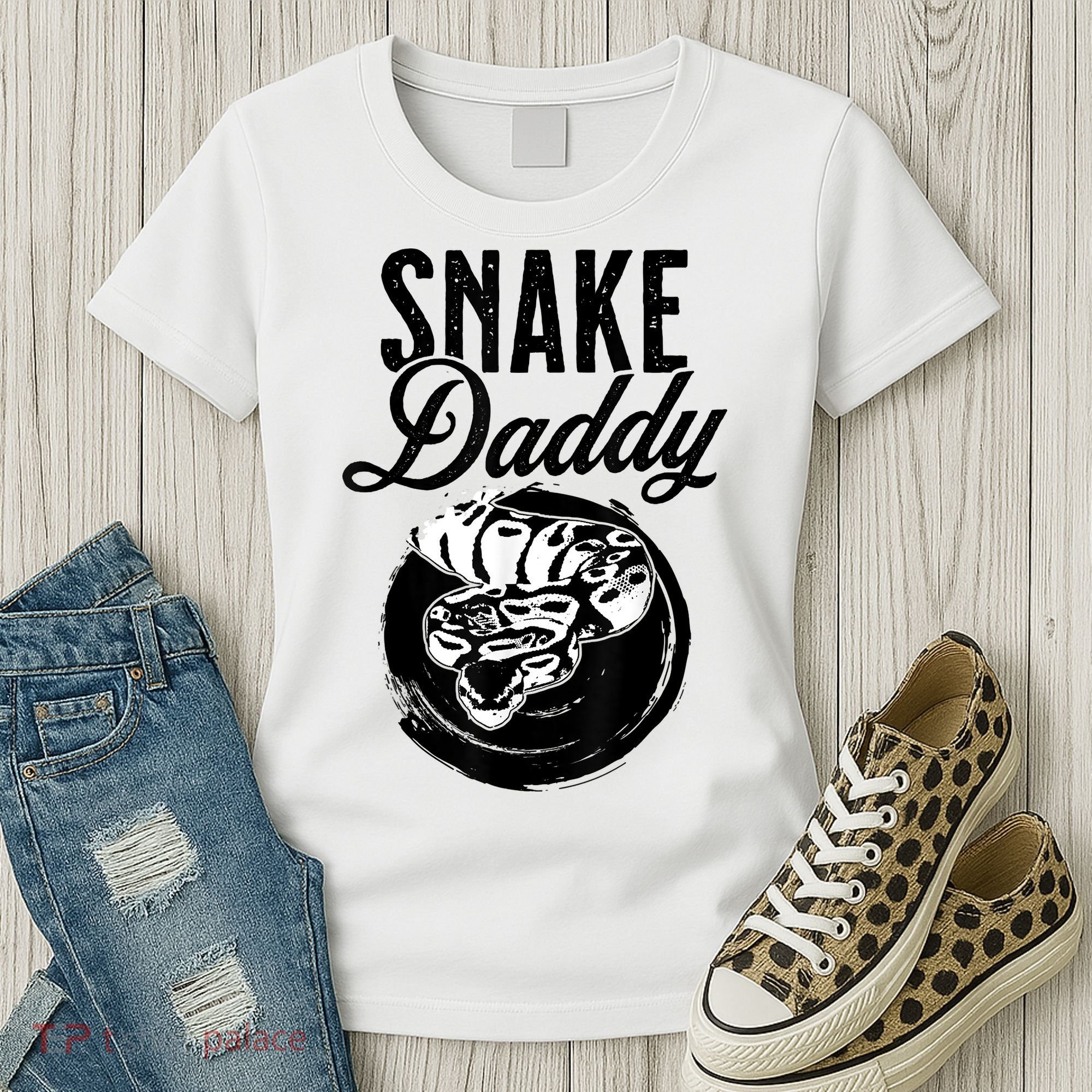 Snake Daddy Father Dad Snake Women's T-Shirt