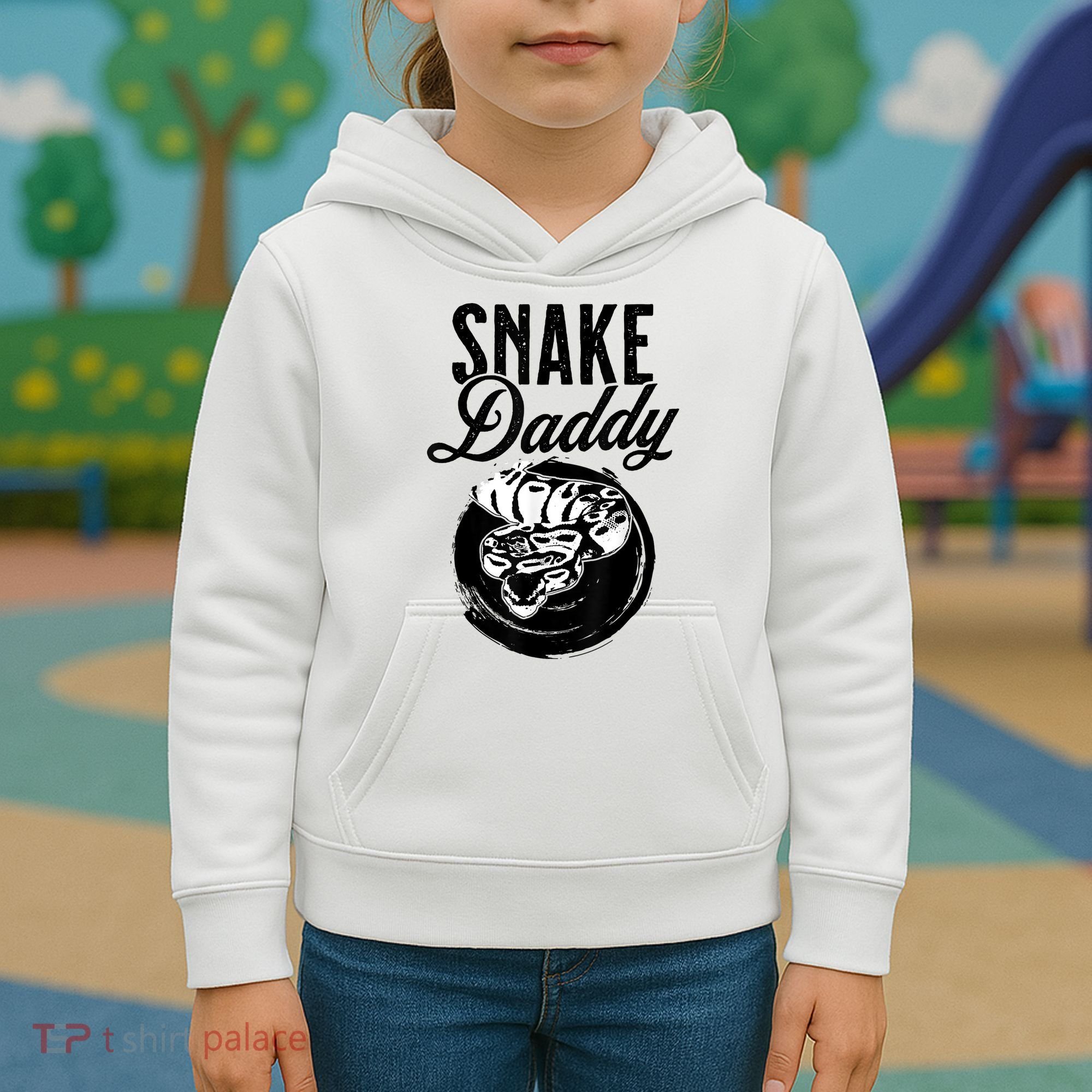 Snake Daddy Father Dad Snake Kids Hoodie