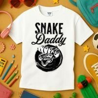 Snake Daddy Father Dad Snake Kids T-Shirt thumb 3