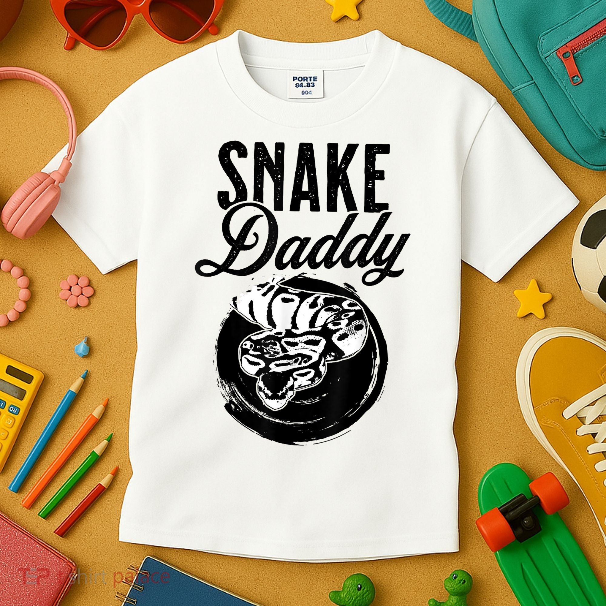 Snake Daddy Father Dad Snake Kids T-Shirt