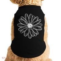 Spring Daisy Floral Doggie Tank thumb 0