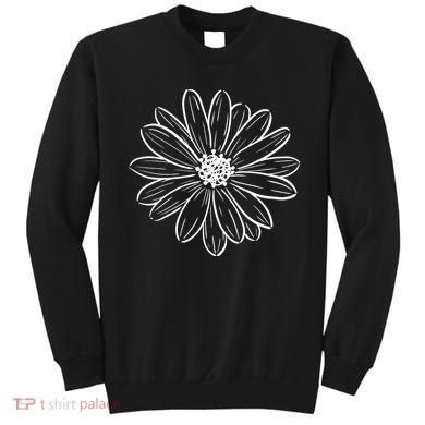 Spring Daisy Floral Sweatshirt