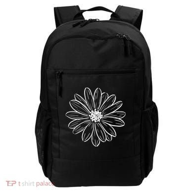 Spring Daisy Floral Backpack