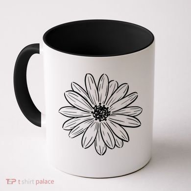 Spring Daisy Floral Coffee Mug