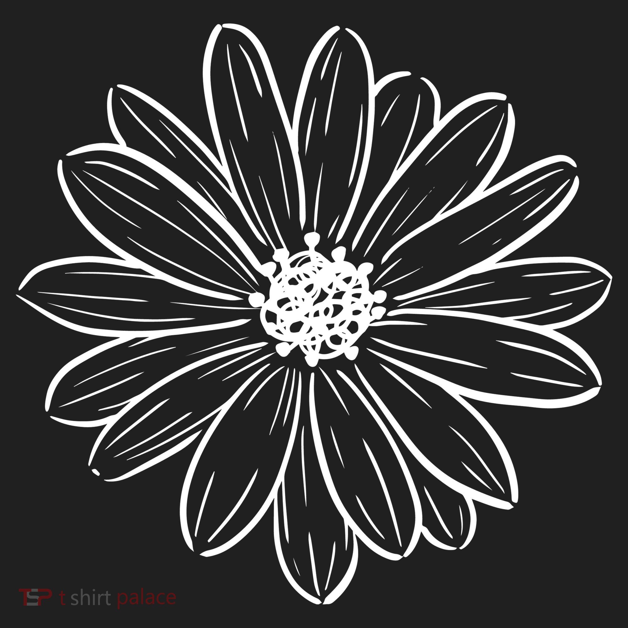 Spring Daisy Floral Beanie