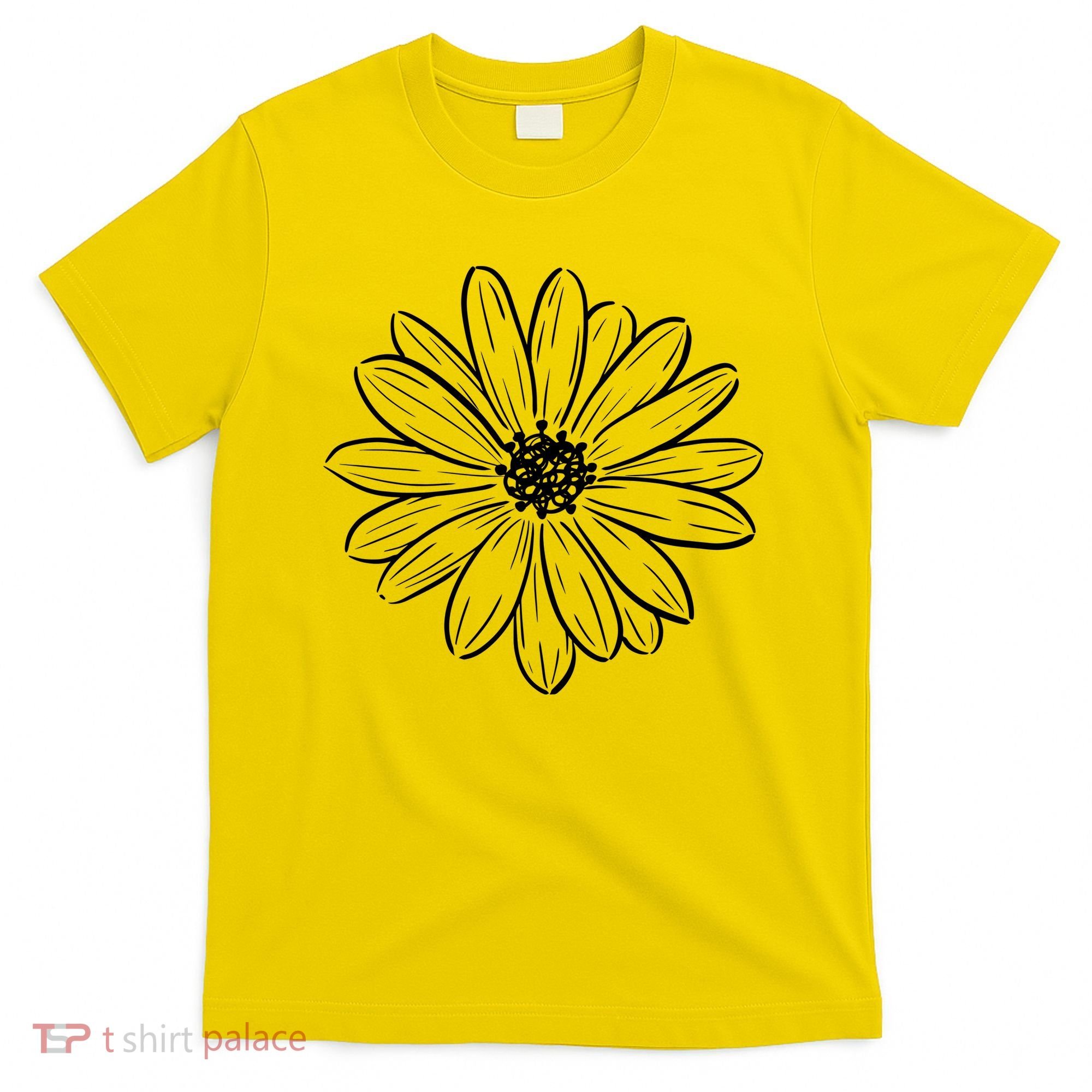 Spring Daisy Floral T-Shirt