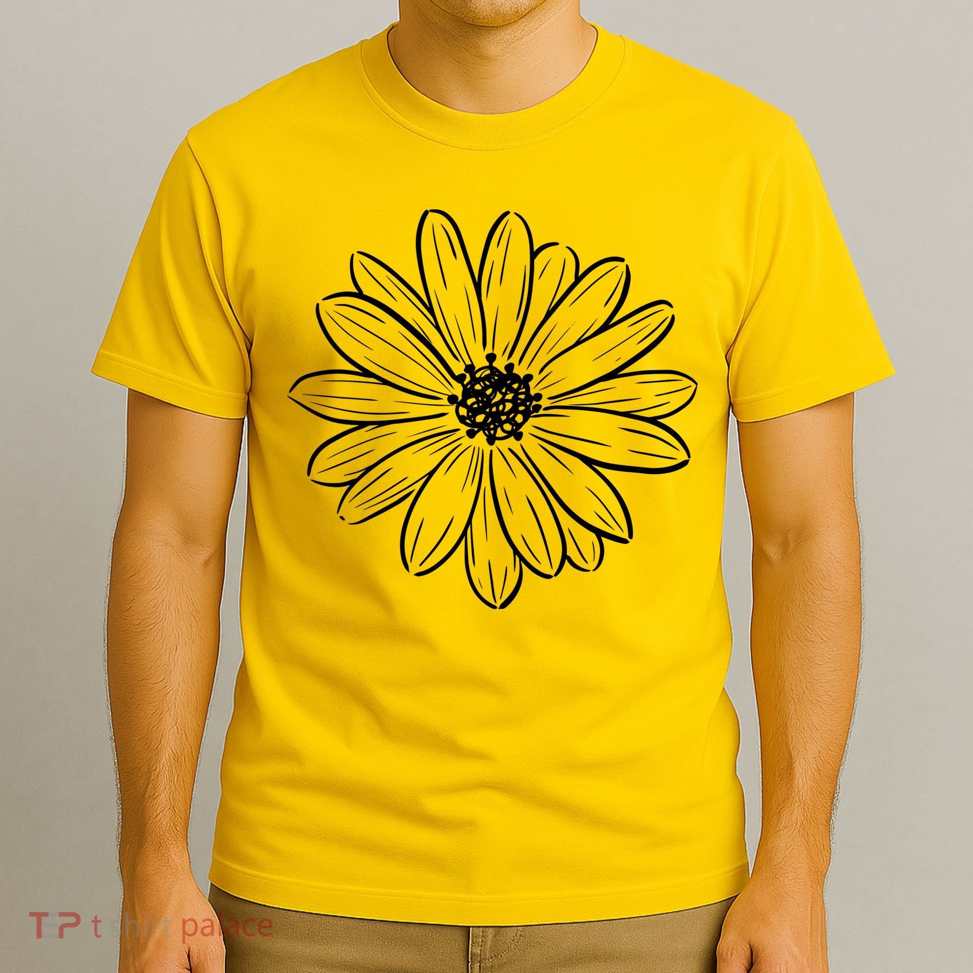Spring Daisy Floral T-Shirt