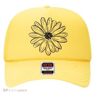 Spring Daisy Floral Hat