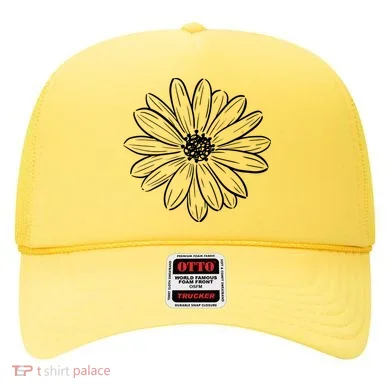 Spring Daisy Floral Hat