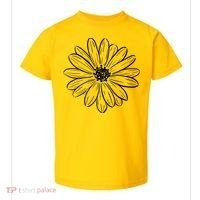 Spring Daisy Floral Toddler T-Shirt thumb 0