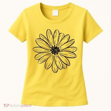 Spring Daisy Floral Women's T-Shirt