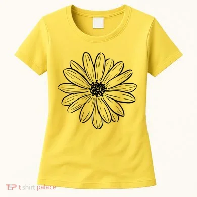 Spring Daisy Floral Women's T-Shirt