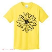 Spring Daisy Floral Kids T-Shirt thumb 0