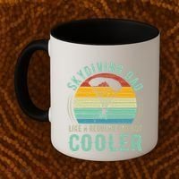 Skydiving Dad Funny Parachuting Skydiver Fathers Day Gift Coffee Mug thumb 2