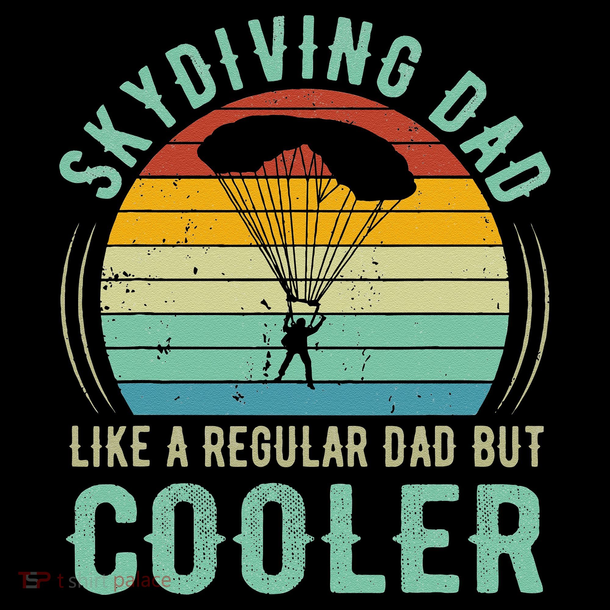 Skydiving Dad Funny Parachuting Skydiver Fathers Day Gift Coffee Mug
