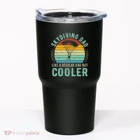Skydiving Dad Funny Parachuting Skydiver Fathers Day Gift Tumbler thumb 0