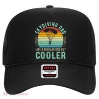 Skydiving Dad Funny Parachuting Skydiver Fathers Day Gift Hat thumb 0