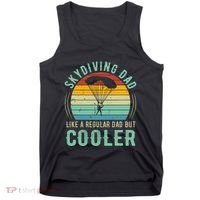 Skydiving Dad Funny Parachuting Skydiver Fathers Day Gift Tank Top thumb 0