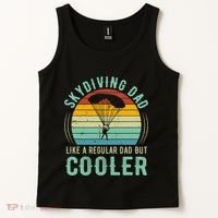 Skydiving Dad Funny Parachuting Skydiver Fathers Day Gift Tank Top thumb 2