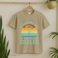 Skydiving Dad Funny Parachuting Skydiver Fathers Day Gift T-Shirt thumb 2
