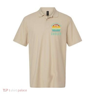 Skydiving Dad Funny Parachuting Skydiver Fathers Day Gift Polo