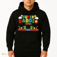 Super Dad Father's Day Gamer Daddy Super Daddio Hoodie thumb 2
