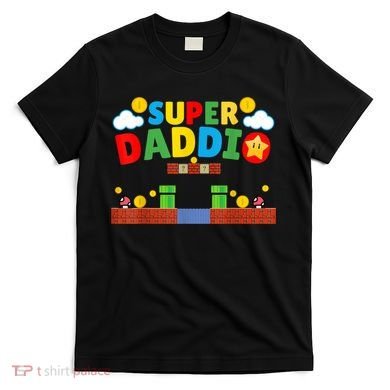 Super Dad Father's Day Gamer Daddy Super Daddio T-Shirt