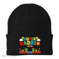 Super Dad Father's Day Gamer Daddy Super Daddio Beanie thumb 0