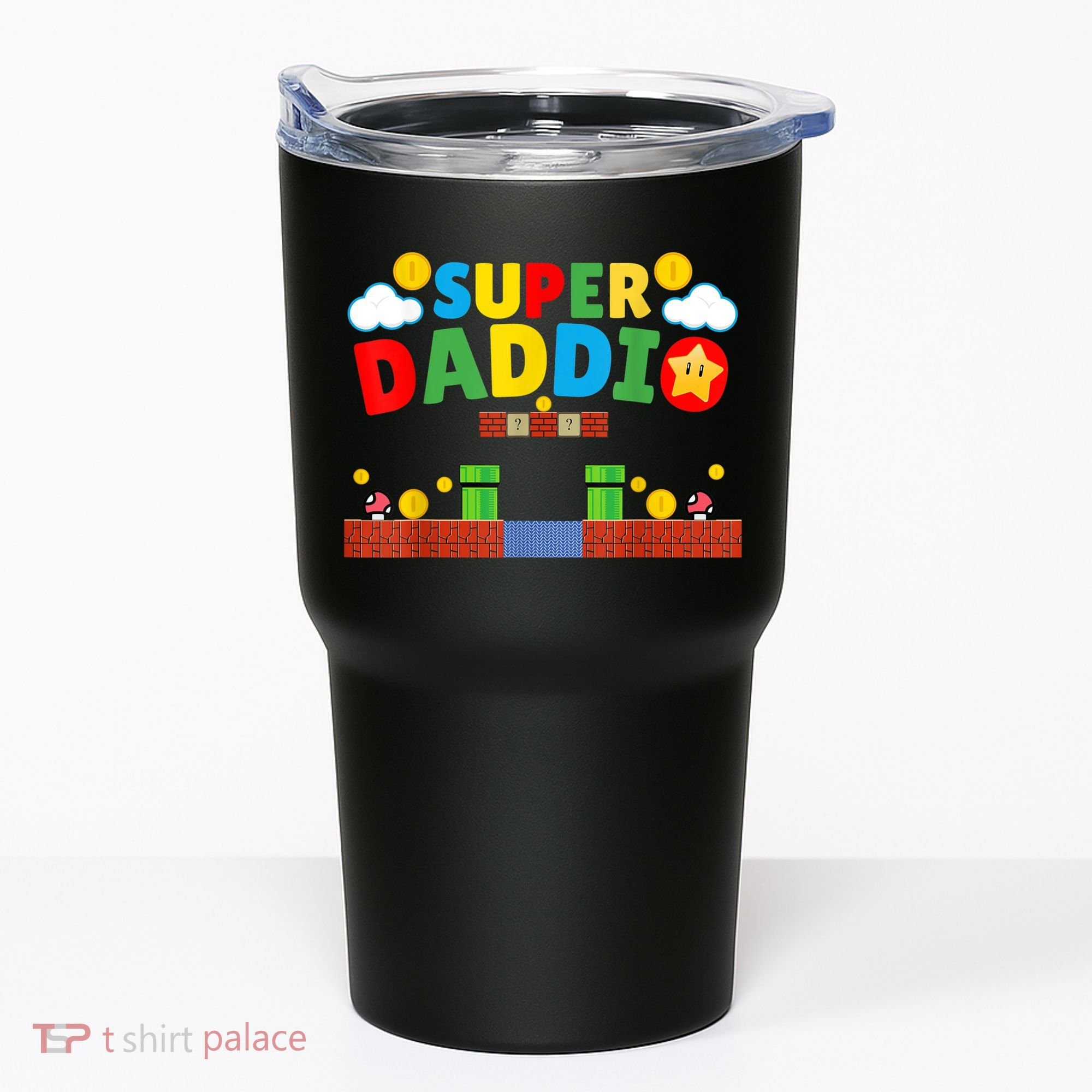 Super Dad Father's Day Gamer Daddy Super Daddio Tumbler