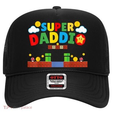 Super Dad Father's Day Gamer Daddy Super Daddio Hat