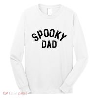 Spooky Dad Family Matching Halloween Father Daddy Costume Long Sleeve Shirt thumb 0