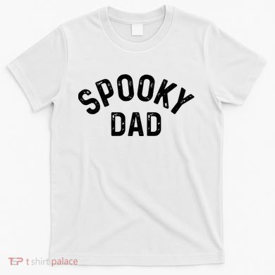 Spooky Dad Family Matching Halloween Father Daddy Costume T-Shirt