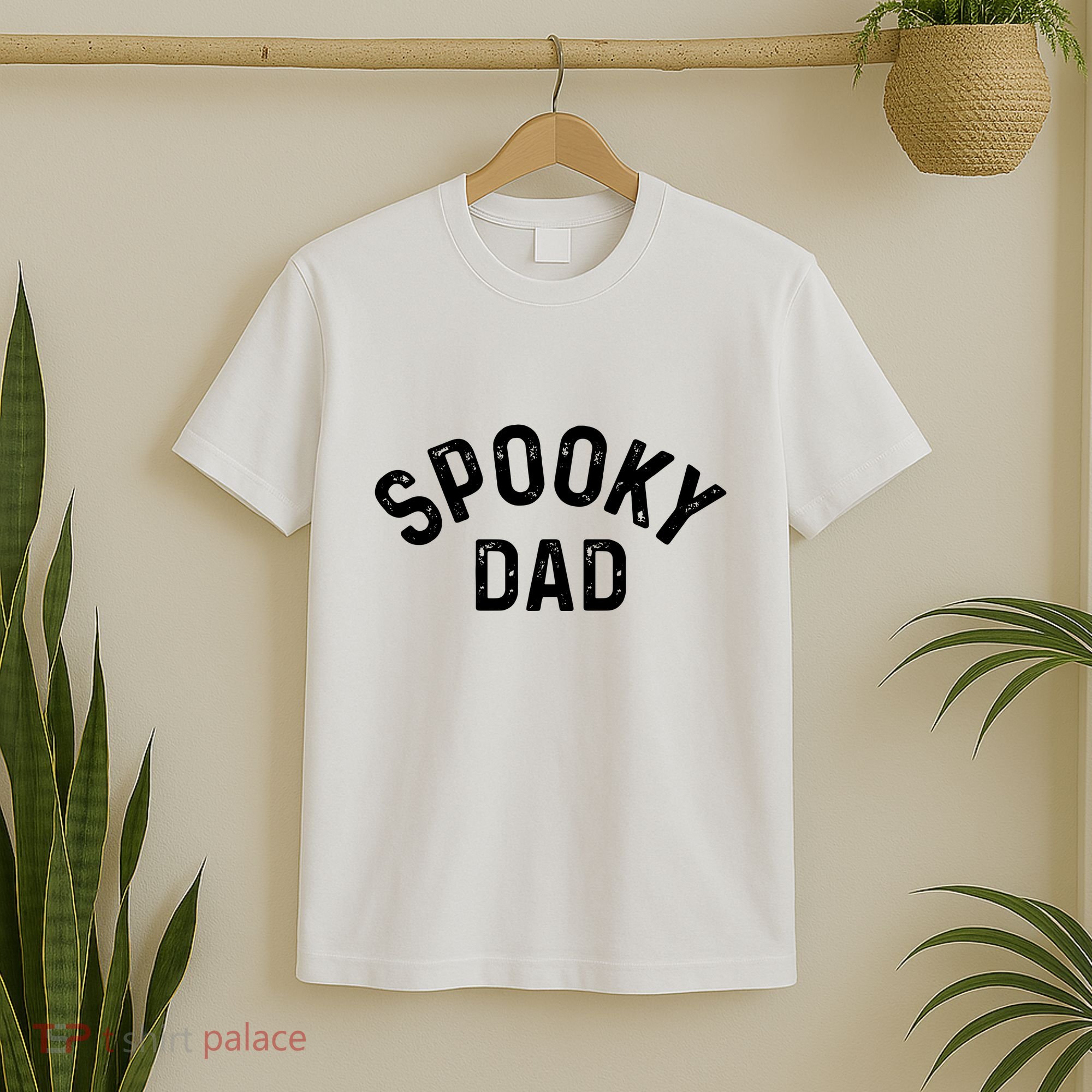 Spooky Dad Family Matching Halloween Father Daddy Costume T-Shirt