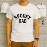 Spooky Dad Family Matching Halloween Father Daddy Costume T-Shirt thumb 6