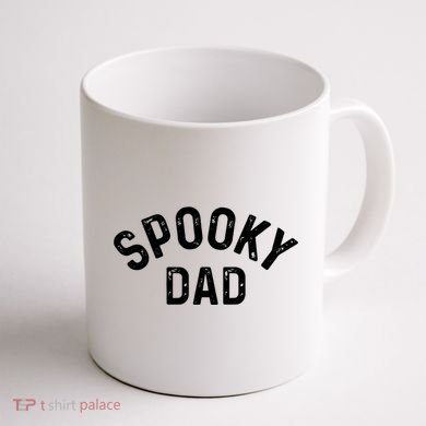 Spooky Dad Family Matching Halloween Father Daddy Costume Coffee Mug back