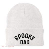 Spooky Dad Family Matching Halloween Father Daddy Costume Beanie thumb 0