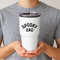 Spooky Dad Family Matching Halloween Father Daddy Costume Tumbler thumb 2