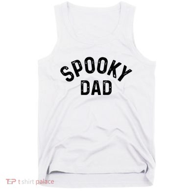 Spooky Dad Family Matching Halloween Father Daddy Costume Tank Top