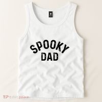 Spooky Dad Family Matching Halloween Father Daddy Costume Tank Top thumb 2