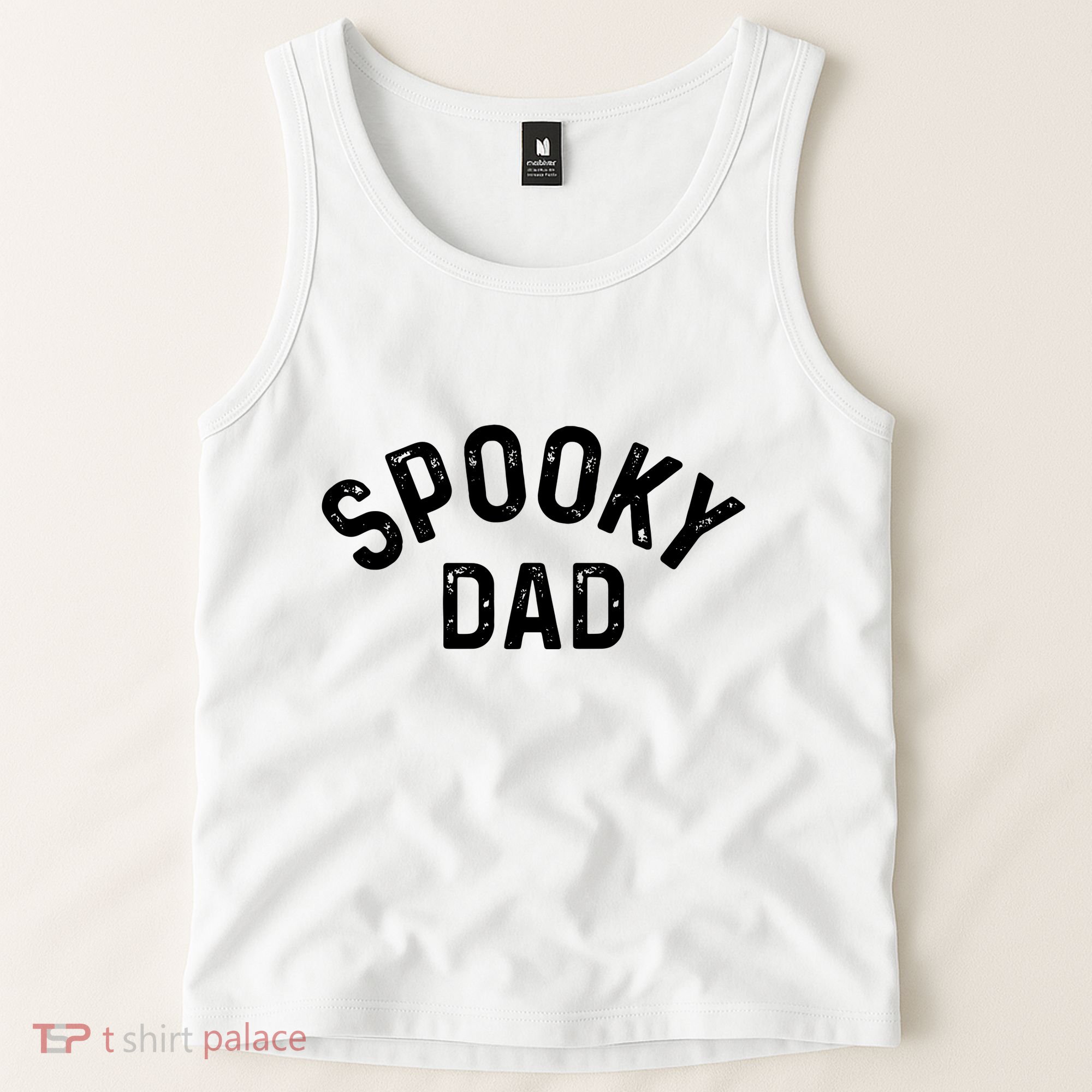 Spooky Dad Family Matching Halloween Father Daddy Costume Tank Top