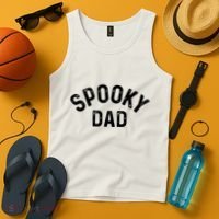 Spooky Dad Family Matching Halloween Father Daddy Costume Tank Top thumb 4