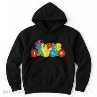 Super Daddio Funny Gamer Dad Fathers Day Video Game Lover Hoodie thumb 0