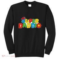 Super Daddio Funny Gamer Dad Fathers Day Video Game Lover Sweatshirt thumb 0