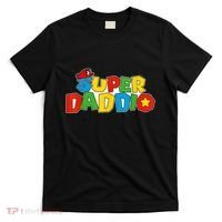 Super Daddio Funny Gamer Dad Fathers Day Video Game Lover T-Shirt thumb 0